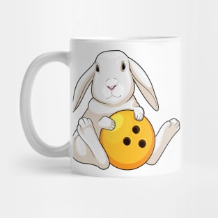 Rabbit Bowling Bowling ball Mug